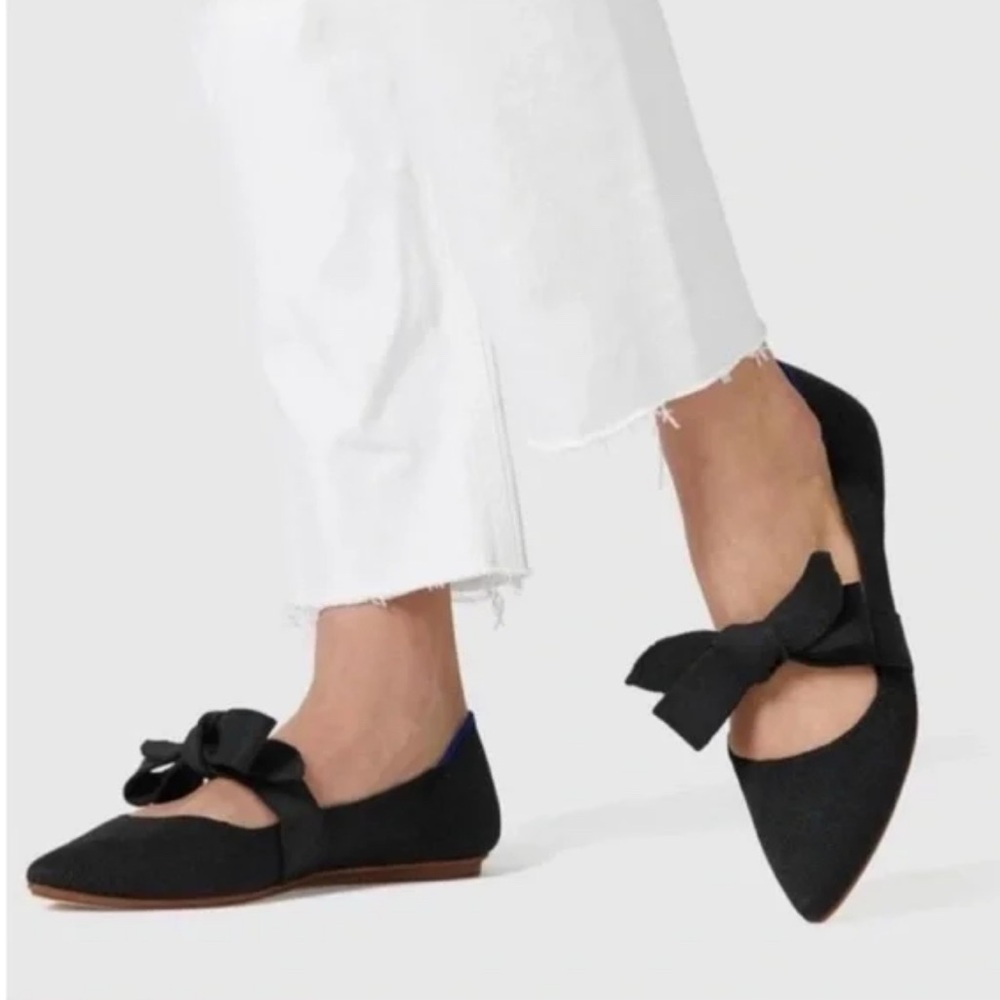 Rothy's Mary Jane Bow “The Point” Flats
